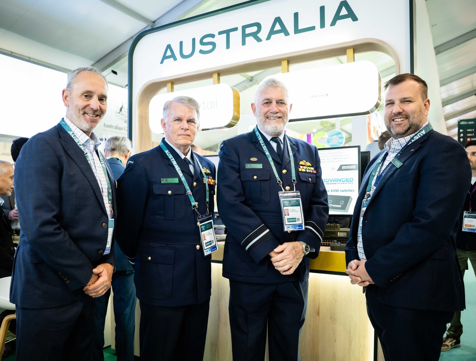 ADT at the Australia pavilion, Farnborough International Airshow 2026